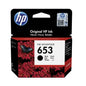 HP 653 Black Original Ink Advantage Cartridge