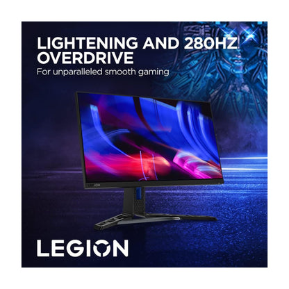 Lenovo Legion FHD Gaming Monitor Y25-30 24.5 inch IPS, 240Hz/280Hz OC, 0.5ms, HDR400, AMD FreeSync Premium, 99% sRGB, USB Hub, Built-in Speakers, 3-Year Lenovo Warranty