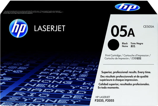 HP 05A Black Original LaserJet Toner Cartridge