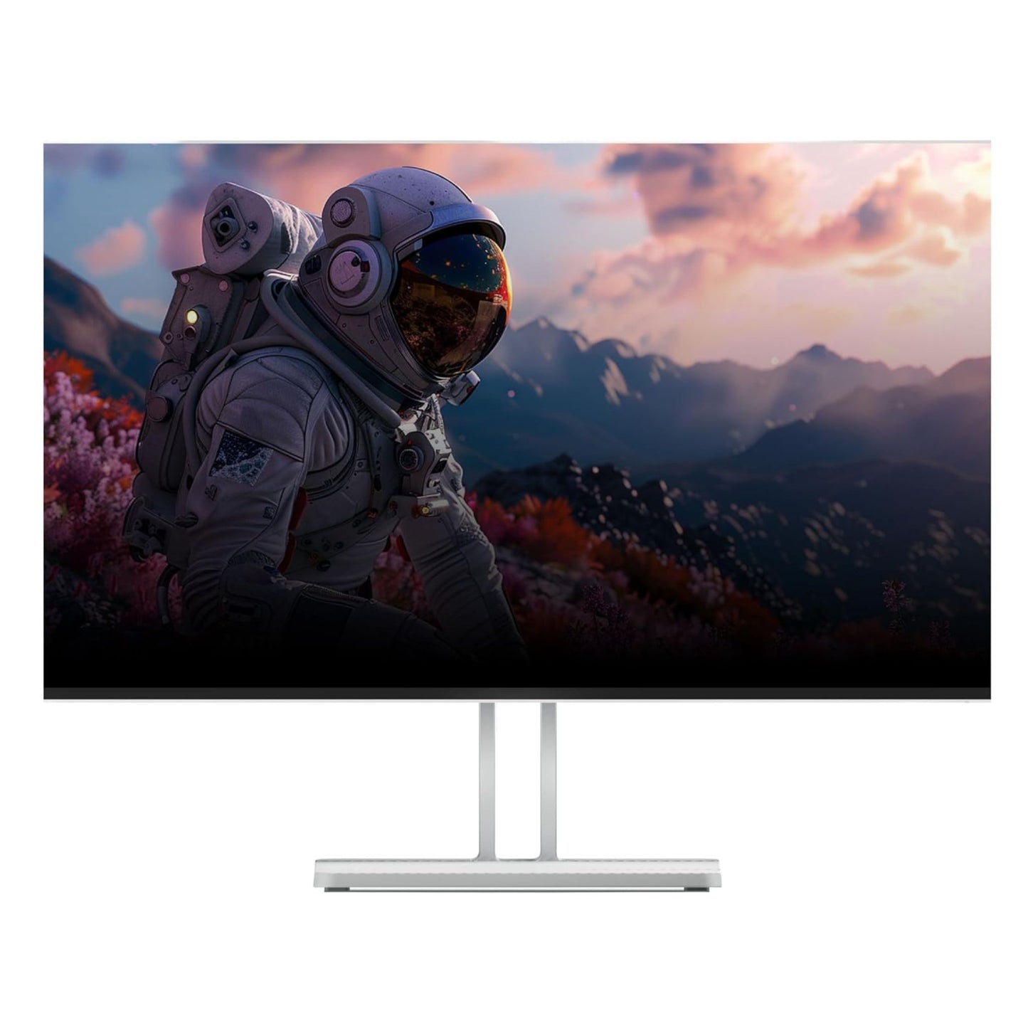 Lenovo L-Series 27 inch (68.5cm) FHD IPS Monitor| 100Hz, 1ms, FreeSync, 99% sRGB, 3Wx2 Speakers, Smart Display Customization Artery, 2X HDMI 1.4, 1x VGA, Tilt, Cloud Grey, L27i-4A