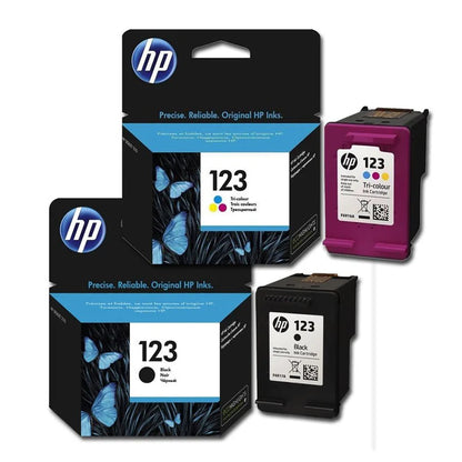 HP 123 Tri-color Original Ink Cartridge